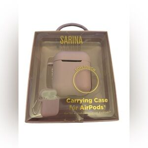 NIB Sabrina Soft Touch Carrying Case for AirPods